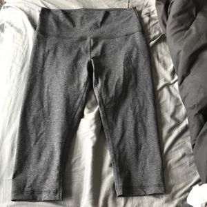 Grey Lululemon capris